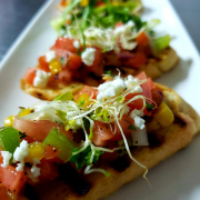 Avocado & Tomato Bruschetta